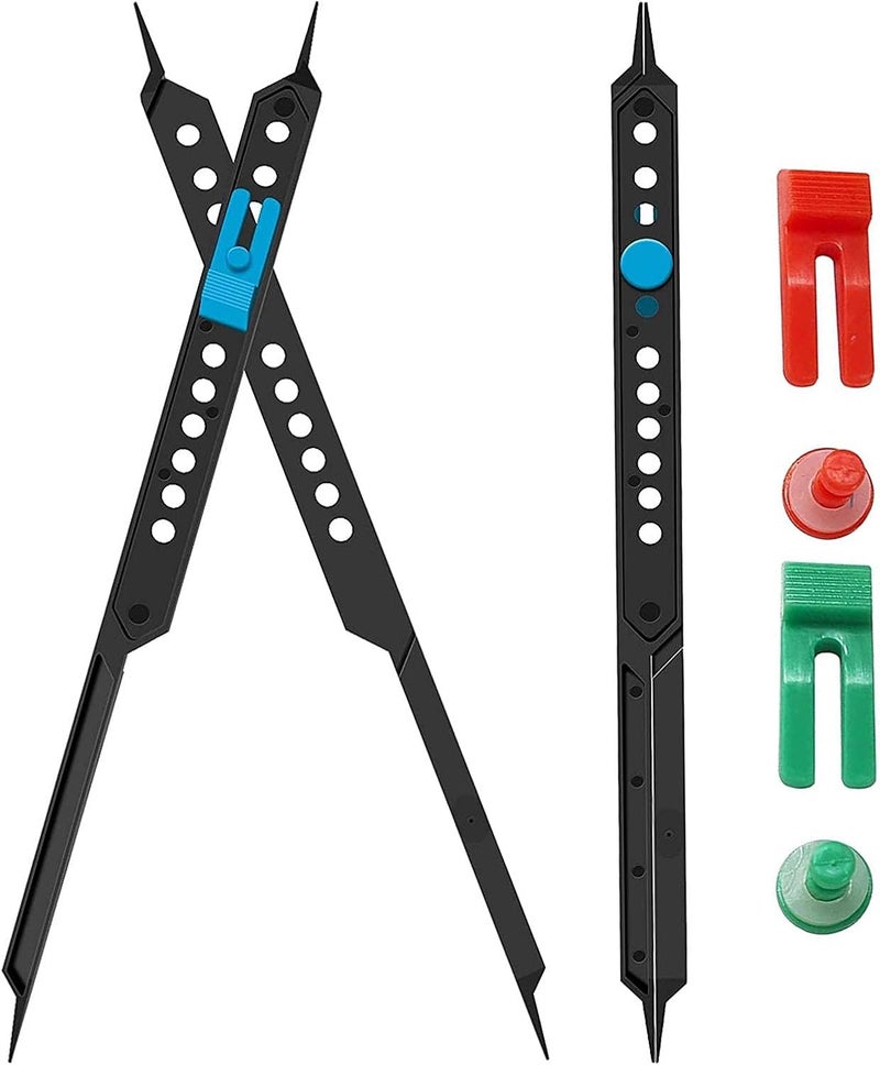 woobles 10 Inches Proportional Scale Divider Drawing Tool for Artists, Proportional Divider for Drawing Supplies & Drafting Tools, Adjustable Alternative for Art Projector, Camera Lucida, Compass - Image 1